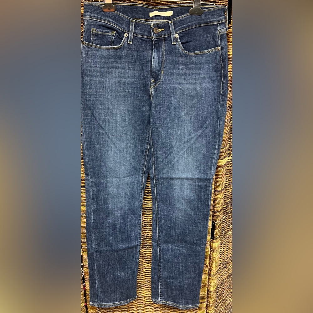 Levi’s - Classic Straight Blue Denim Jeans, W-28, Length- 30, 6M